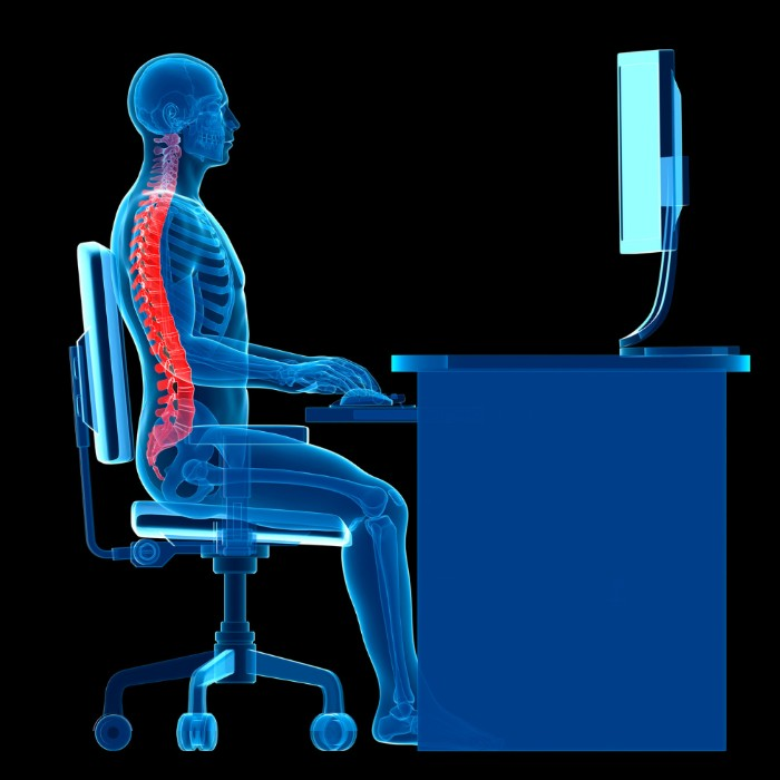 An image of a body sitting at a computer desk.