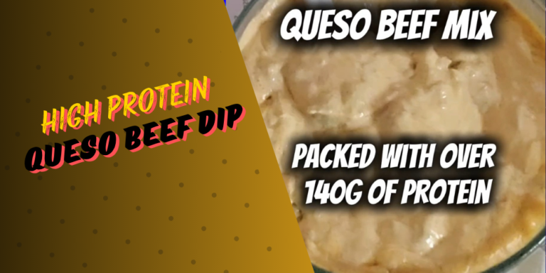 High Protein Queso Beef Dip Recipe